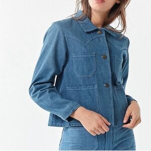 Lykke Wullf Blue Denim Ranch Jacket